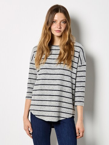 T-shirt Apricot en gris : devant