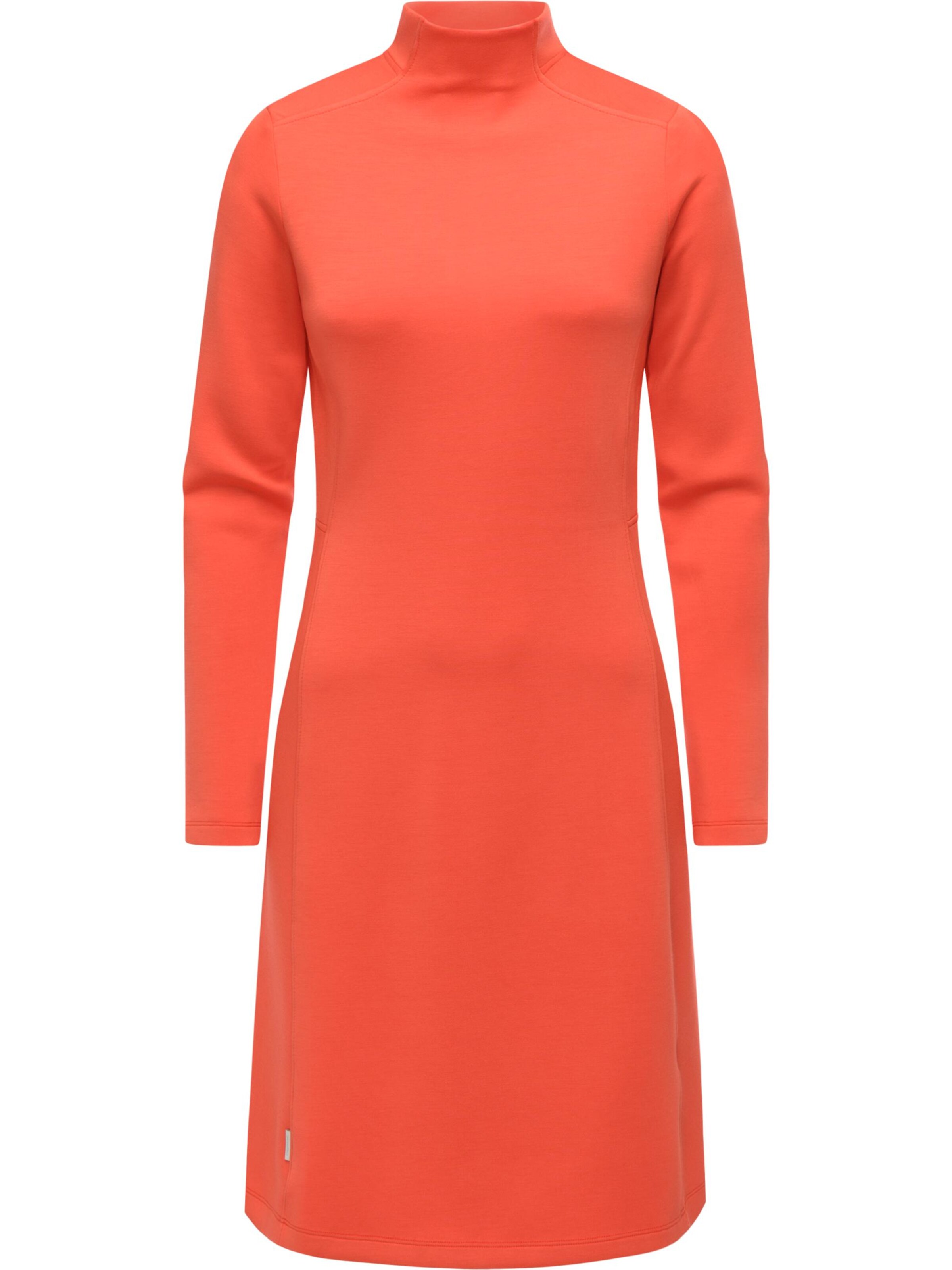 Ragwear Kleid 'Leavie' in Rot: Vorderseite