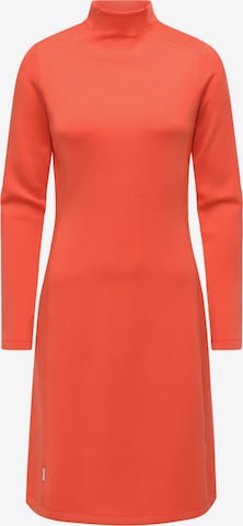 Ragwear Jurk 'Leavie' in Rood: voorkant