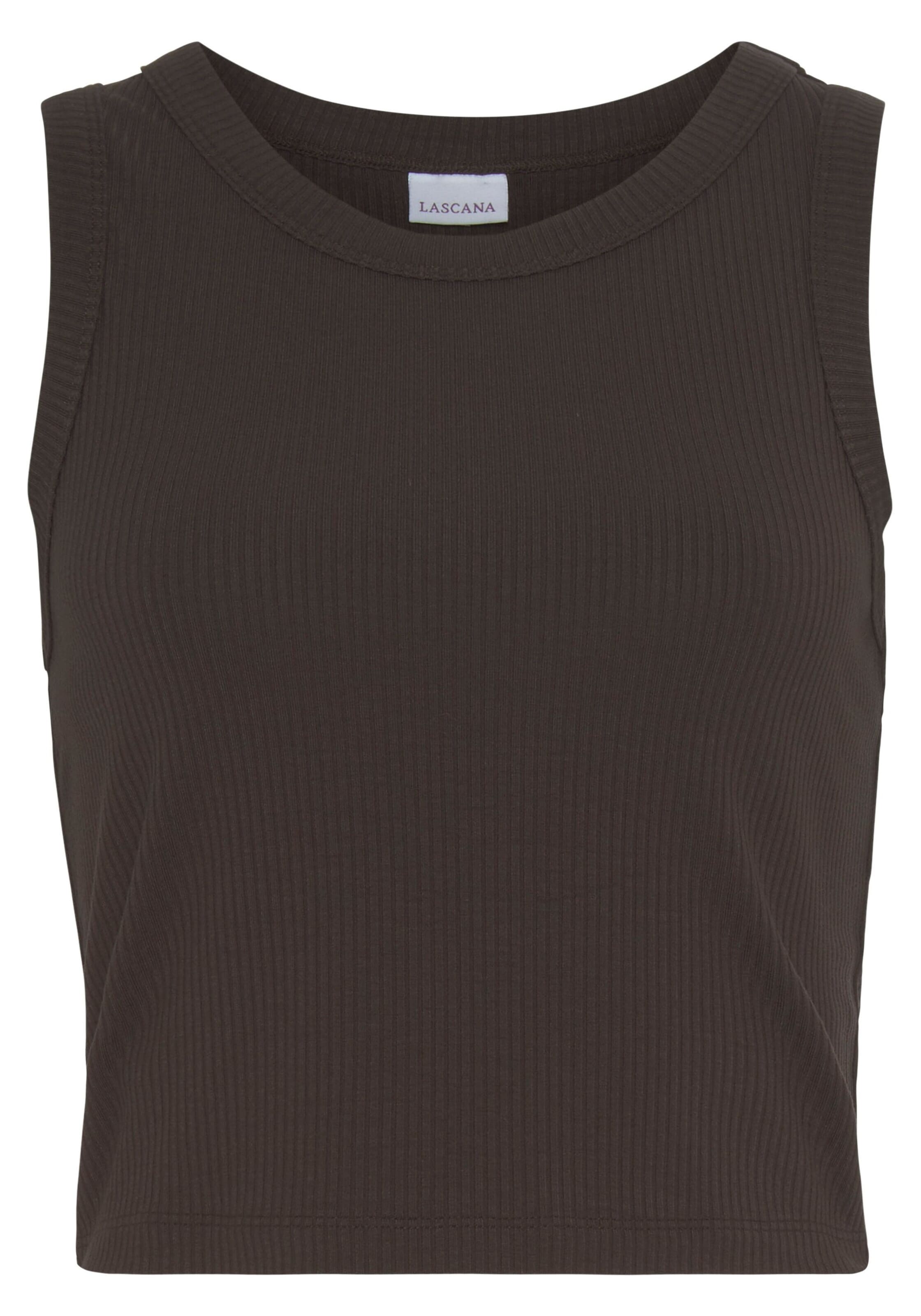 LASCANA Toppi värissä ruskea