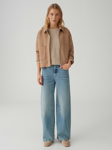 OPUS Wide leg Τζιν 'Miva' σε μπλε