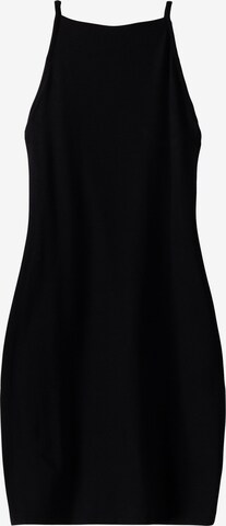 Rochie de vară de la Bershka pe negru: față