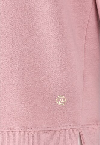 ZigZag Sweatshirt 'Nadya' in Roze