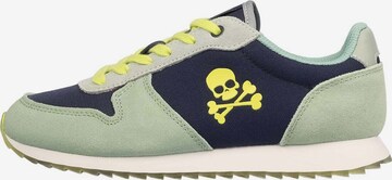 Sneaker 'Insignia' di Scalpers in verde: frontale