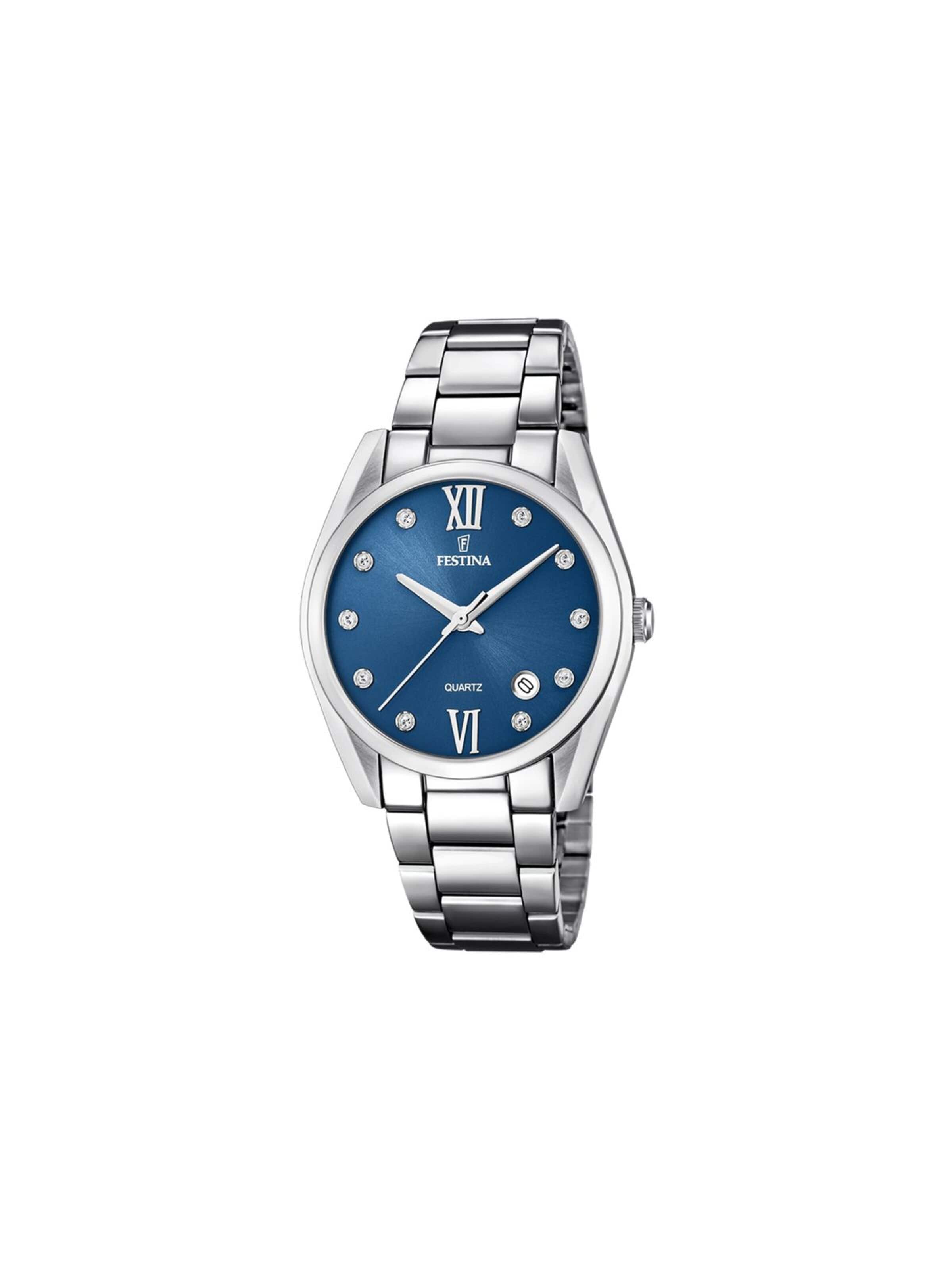 Montre à affichage analogique 'Festina - Date watch BOYFRIEND COLLECTION - Quartz  - Watch case width: 36.80 / 36.80 mm' FESTINA en bleu : devant
