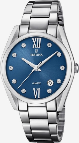 Montre à affichage analogique 'Festina - Date watch BOYFRIEND COLLECTION - Quartz - Watch case width: 36.80 / 36.80 mm' FESTINA en bleu : devant