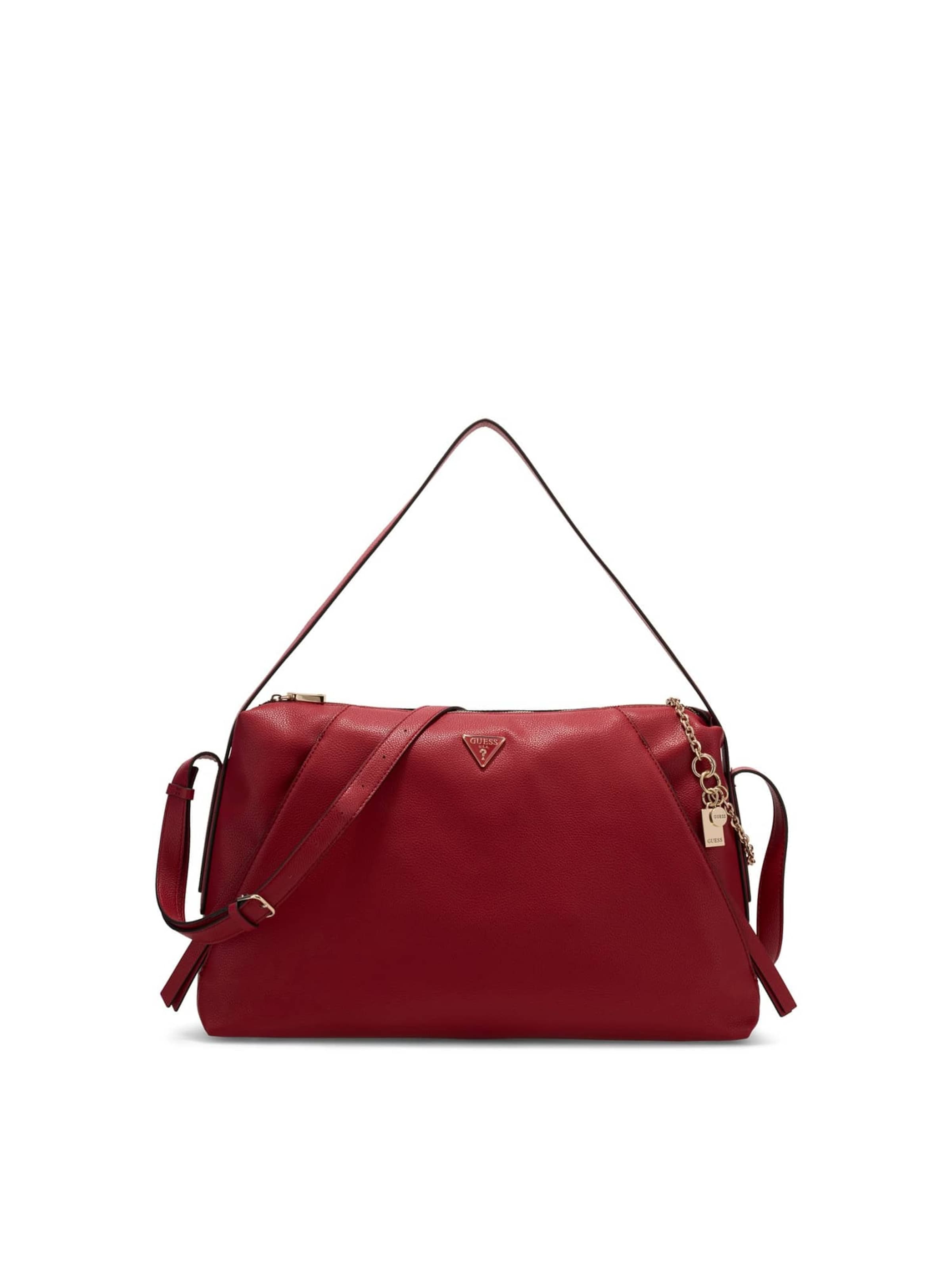 GUESS Schultertasche 'Devon' in Rot: Vorderseite