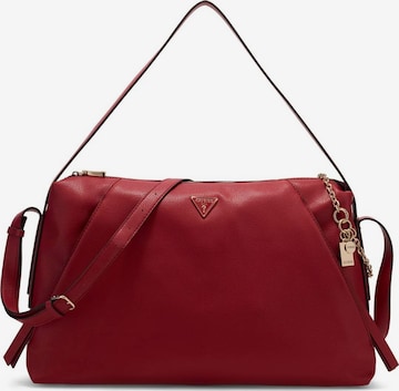GUESS Schultertasche 'Devon' in Rot: Vorderseite