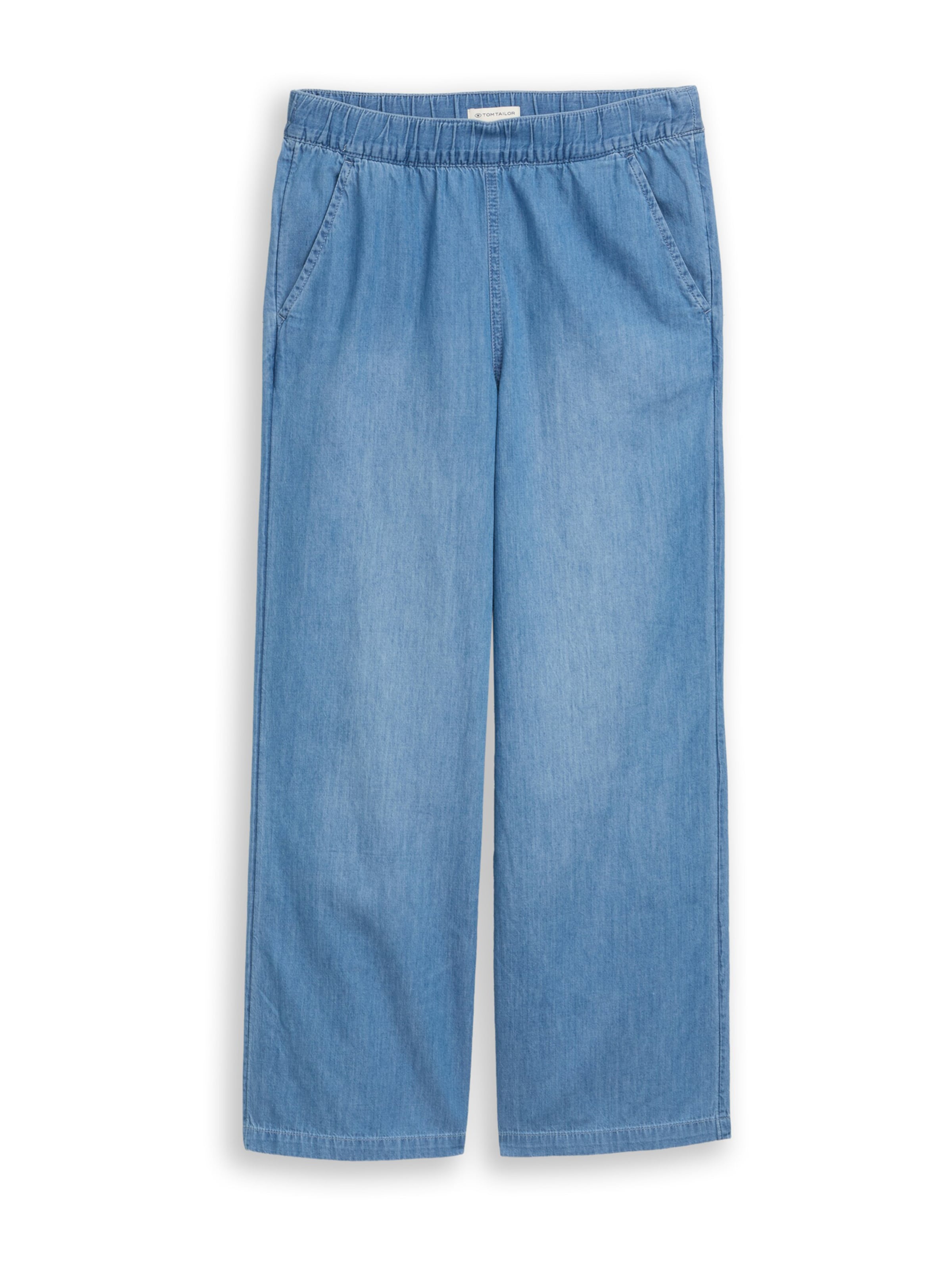 Wide Leg Jean TOM TAILOR en bleu : devant