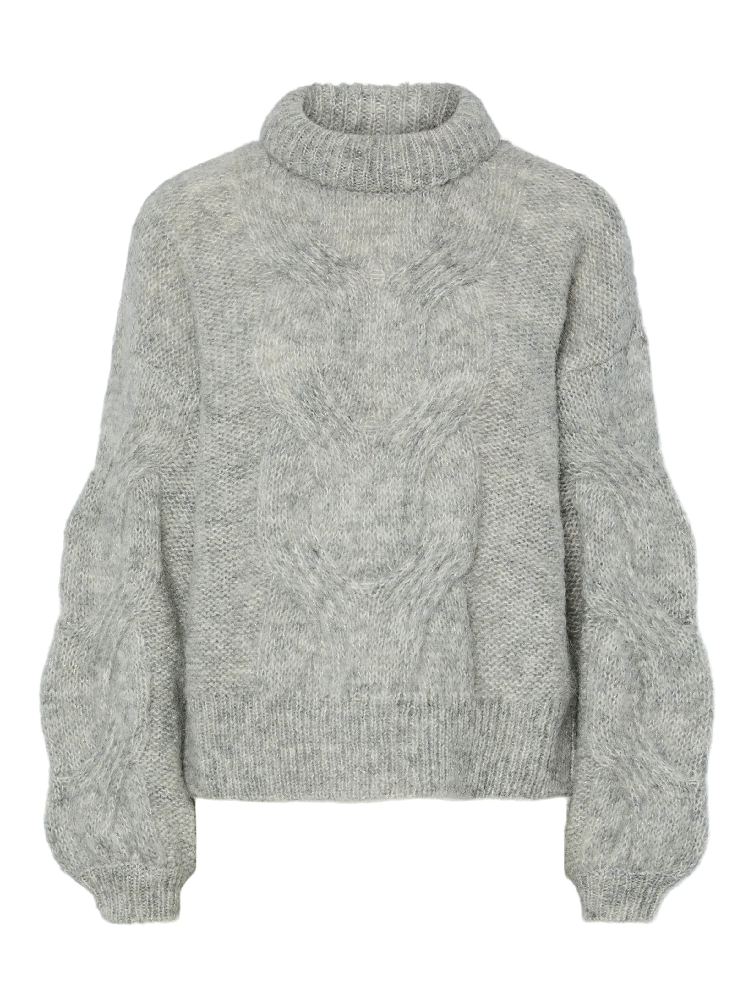 Pullover 'YASLuris' di YAS in grigio: frontale