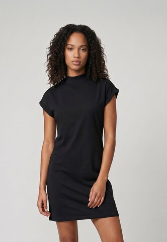 Urban Classics Kleid in Schwarz: Vorderseite