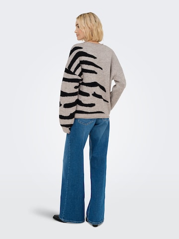 ONLY Sweater 'ONLJADE' in Grey