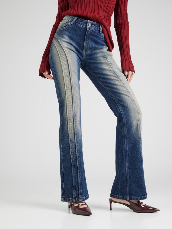 SHYX Flared Jeans in Blue Denim