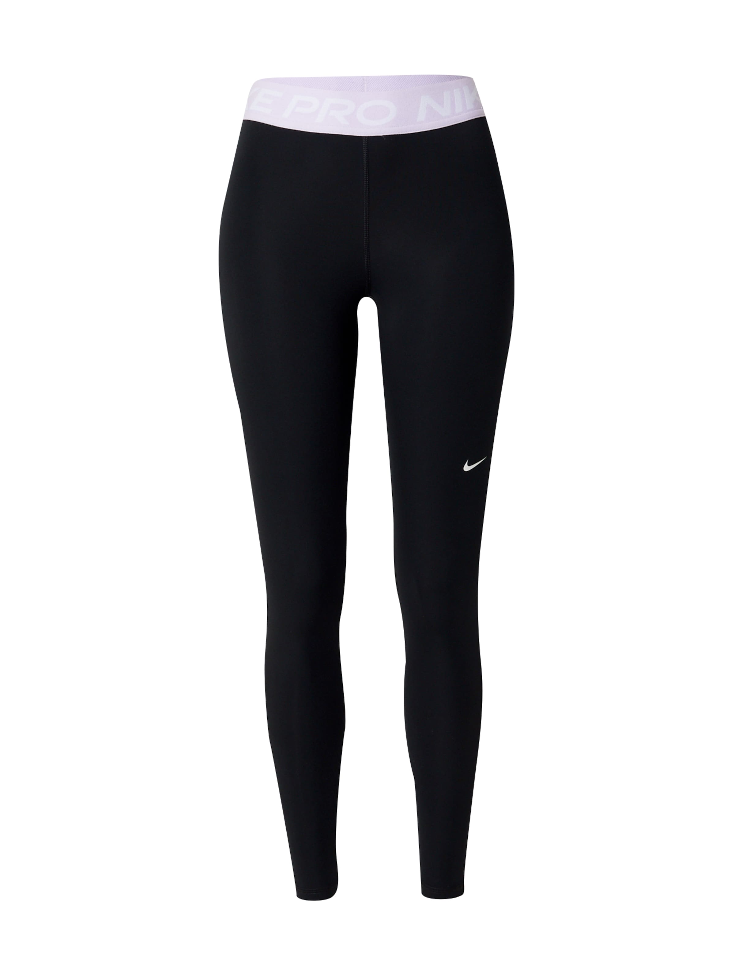 Pantaloni sport 'Pro' de la NIKE pe negru: față