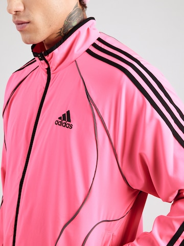 ADIDAS ORIGINALS Sweat jacket 'TEAMGEIST' in Pink