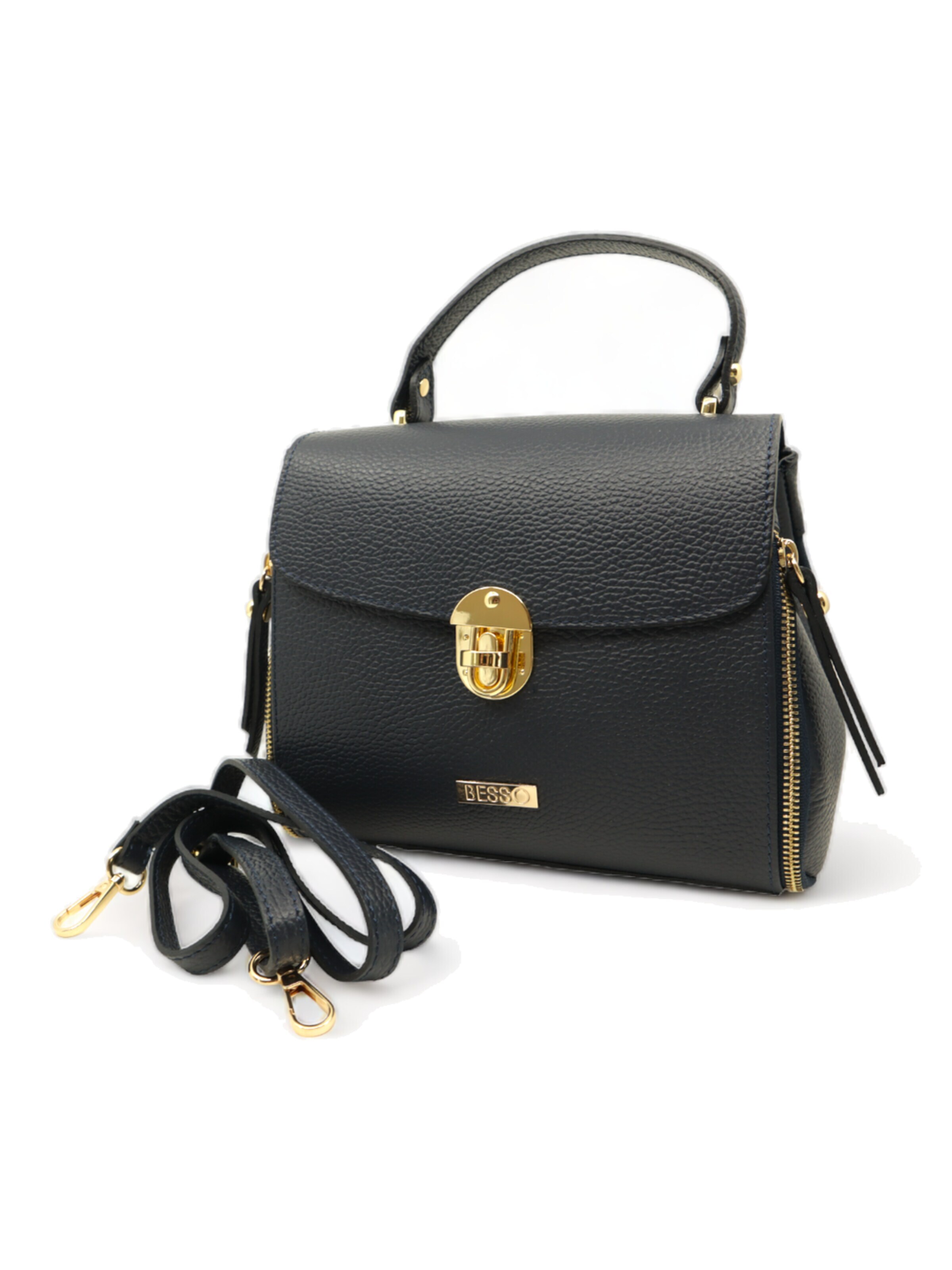 BESSO Handtasche 'Giornata Chic'‌‌‌‌‌‌‌‌‌ in Schwarz