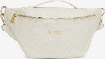 Kazar Fanny Pack in White: front