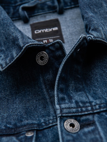 Ombre Tussenjas in Blauw