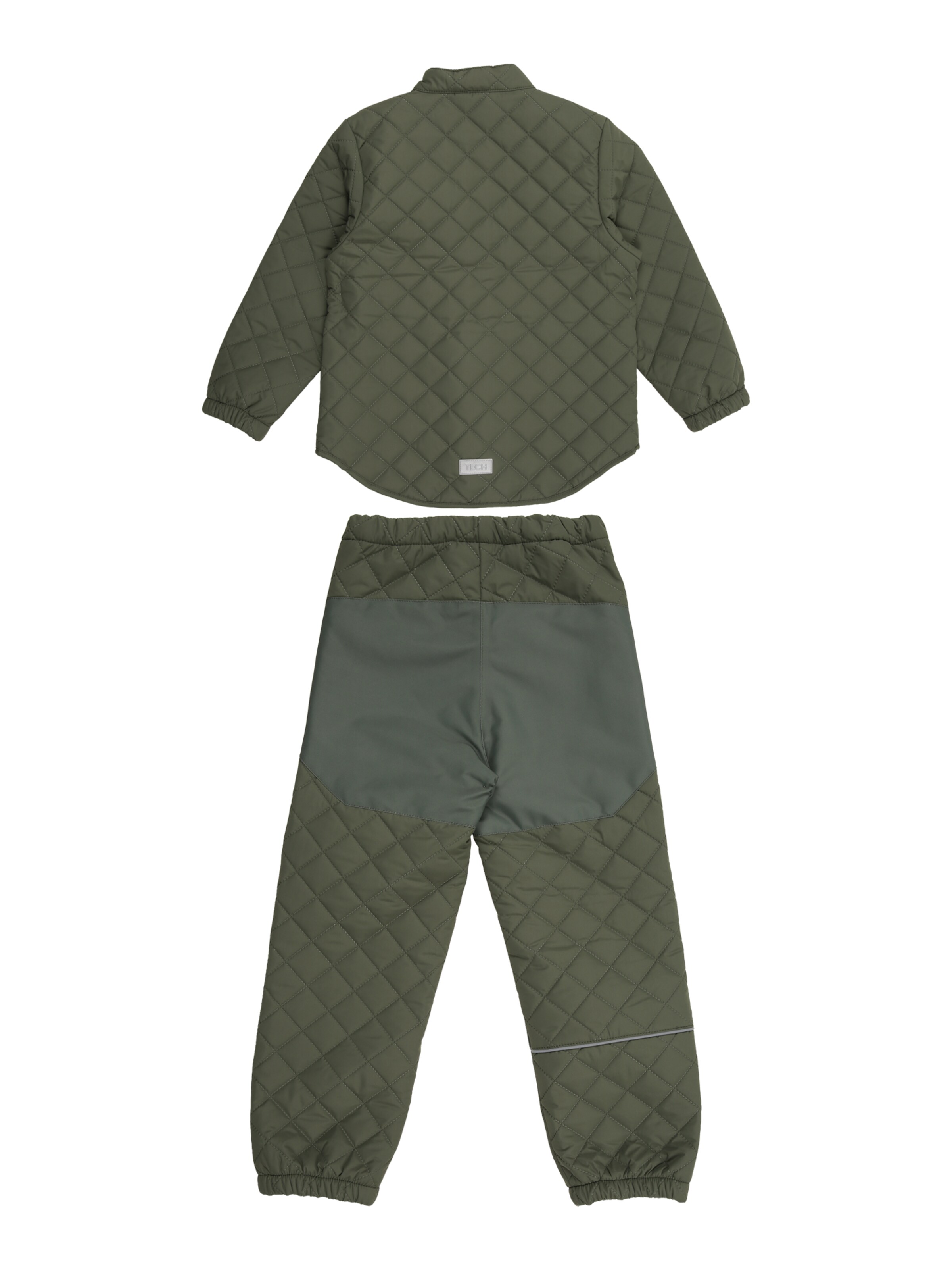 NAME IT - Ajuste regular Traje funcional 'NMNChilly' en verde