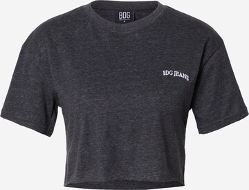 BDG Urban Outfitters Tričko – černá: přední strana