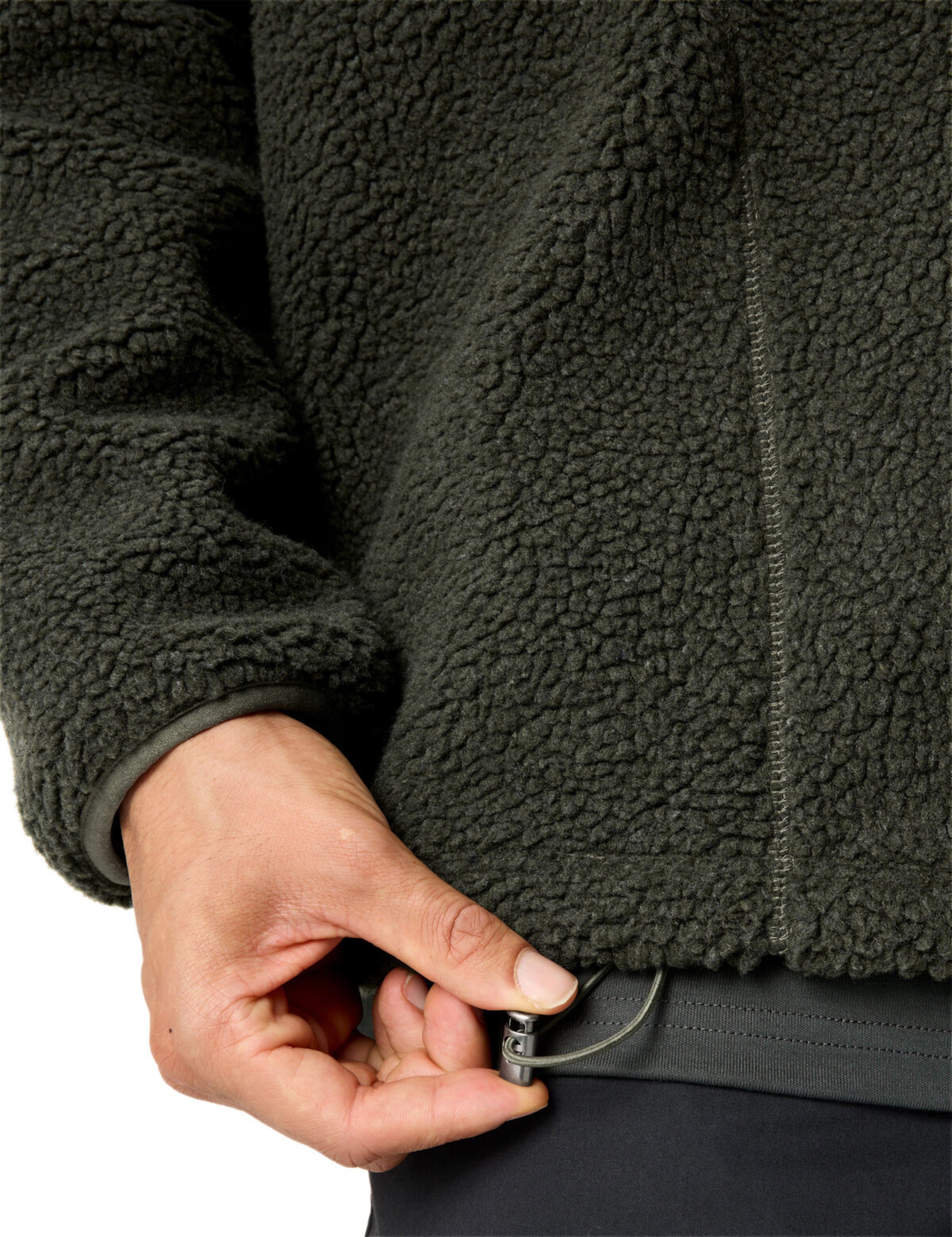 VAUDE Athletic fleece jacket 'Manukau IV' in Green
