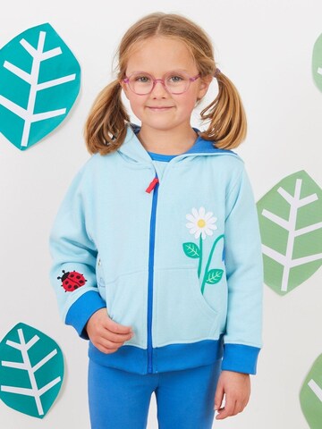 Toby Tiger Sweatjacke 'Marienkäfer'‌‌‌‌‌ in Blau