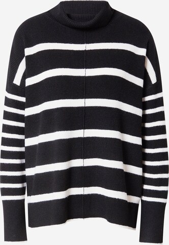 Pull-over Wallis en noir : devant