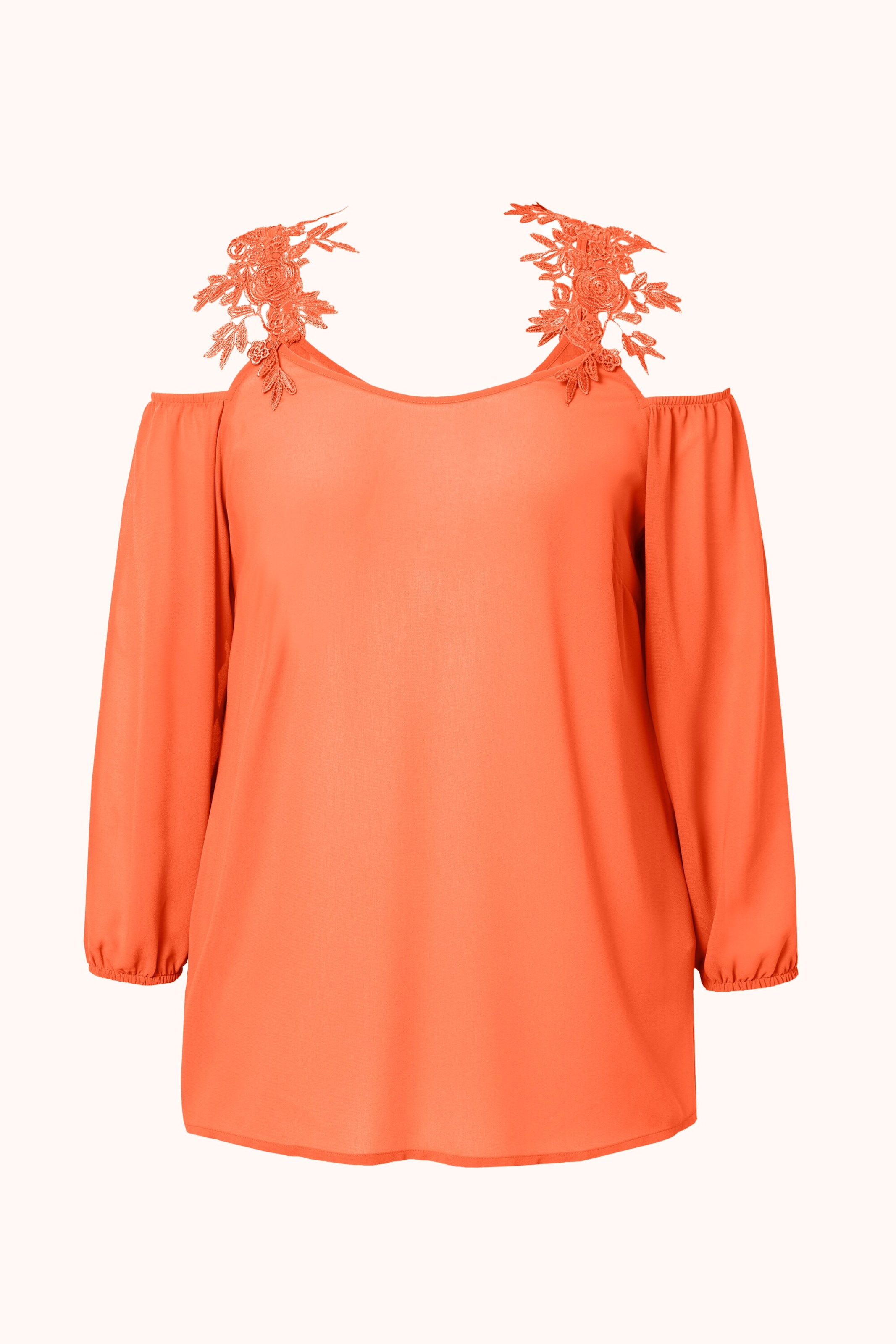 MIAMODA Blouse in Oranje: voorkant