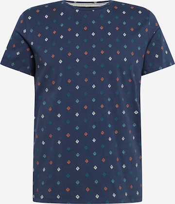 BLEND T-Shirt in Blau: predná strana