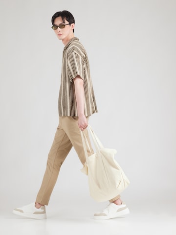 bēšs JACK & JONES Piegulošs Čino bikses 'JJIMARCO JJDAVE'