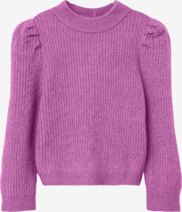 NAME IT Sweater 'RHIS' in Purple: front