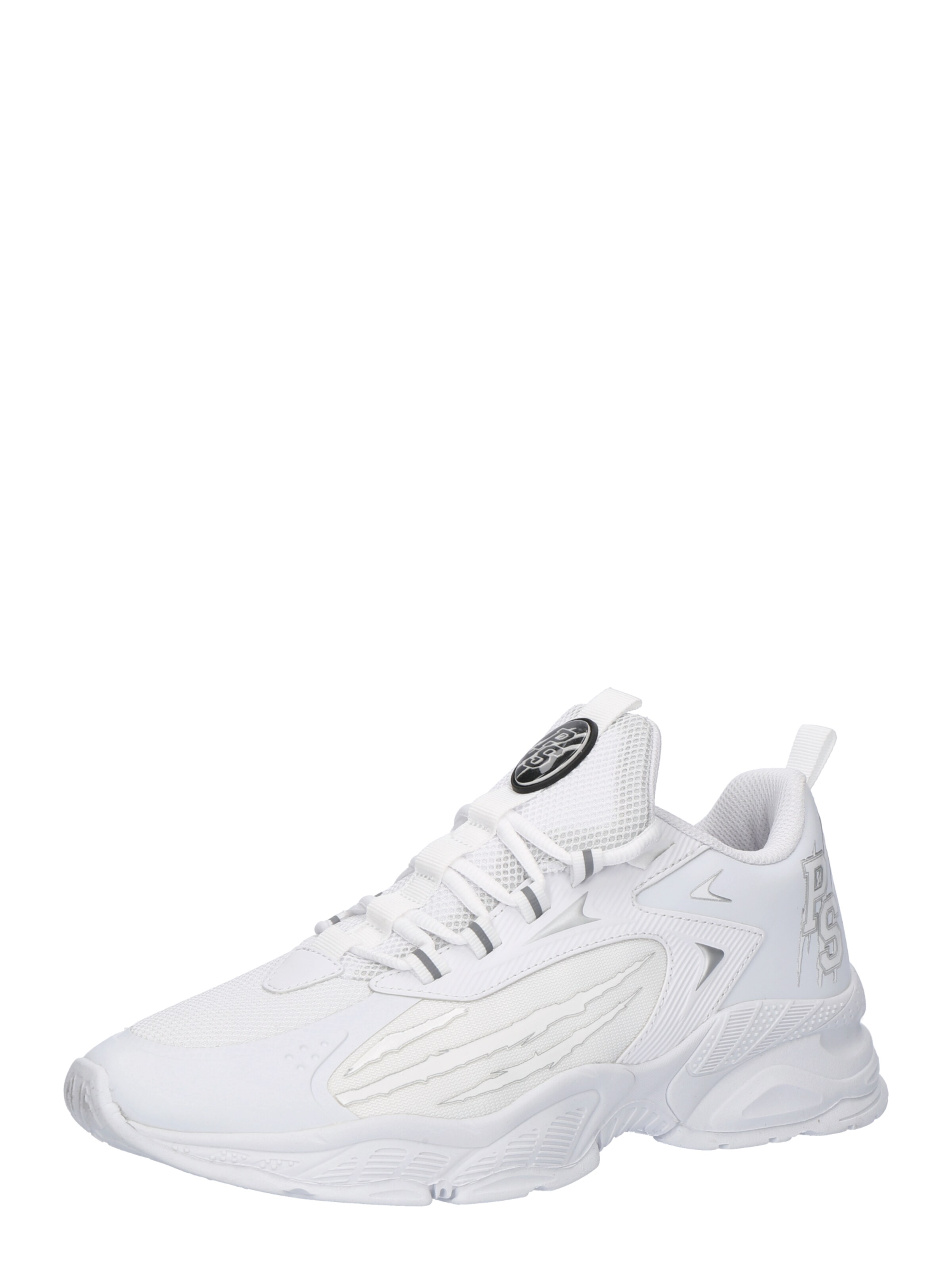 Sneaker bassa di Plein Sport in bianco: frontale