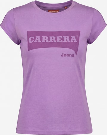 Carrera Jeans Shirt 'Logo' in Purple: front