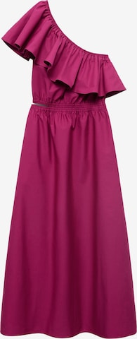 Rochie 'CUTY' de la MANGO pe roz: față