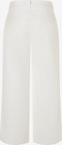 MORE & MORE Wide Leg Jeans in Beige