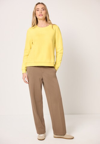 STREET ONE Sweatshirt in Yellow