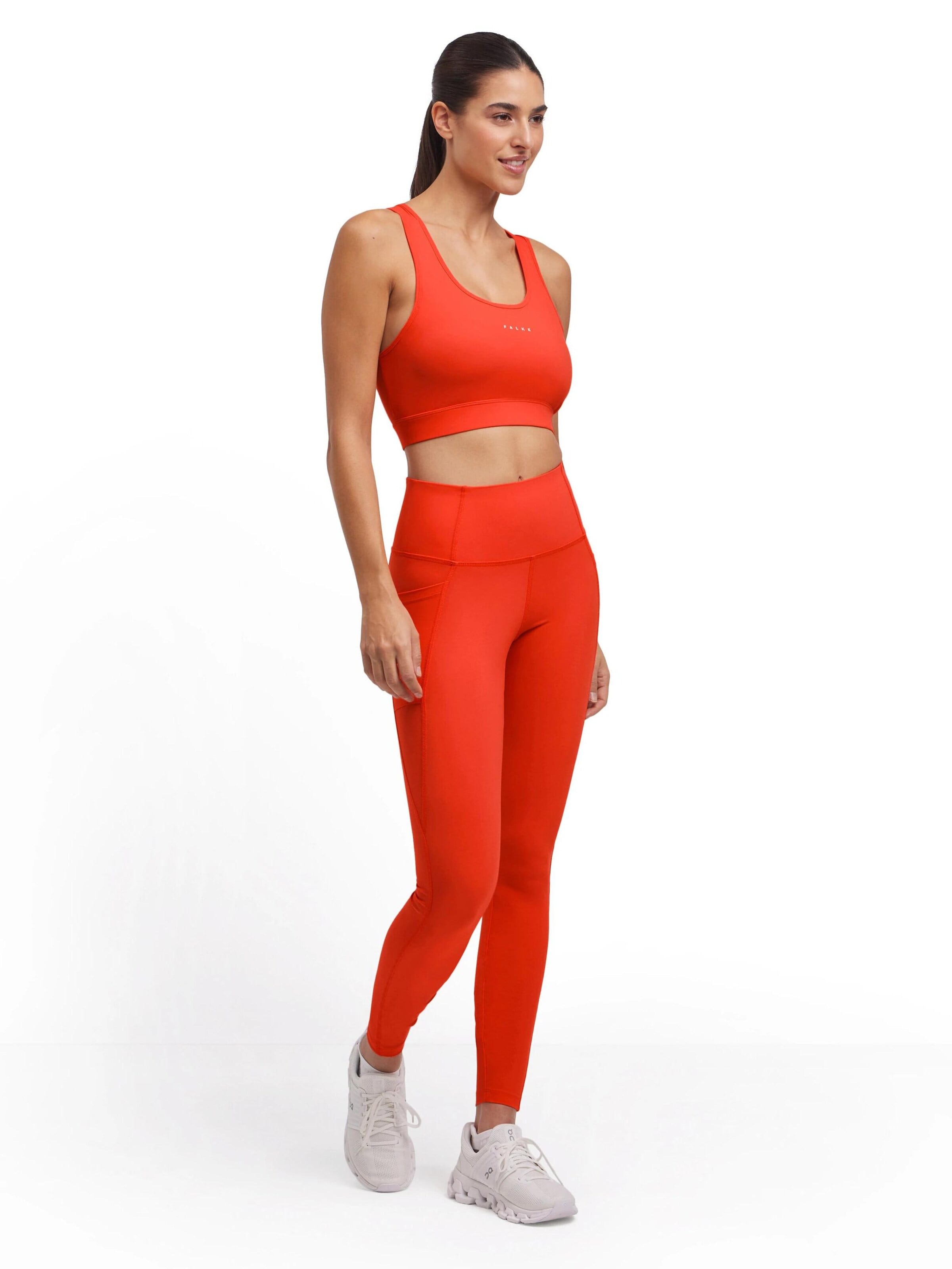 FALKE Bustier Sport-BH in Orange