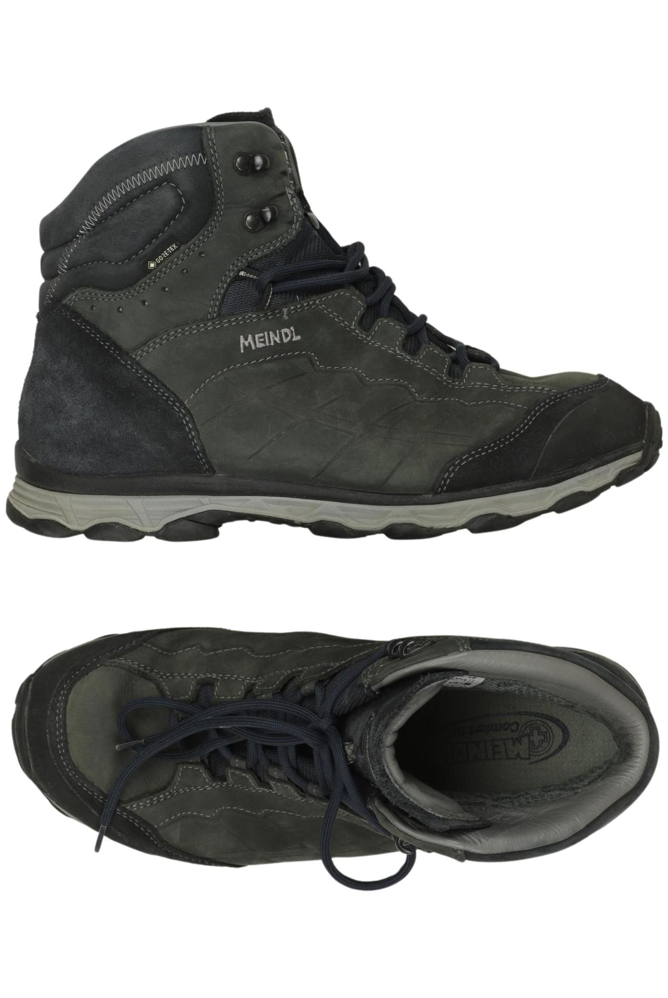 MEINDL Anke & Mid-Calf Boots in 45 in Grey: front