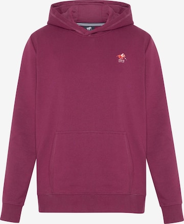 Polo Sylt Sweatshirt 'Basic' in Lila: Vorderseite