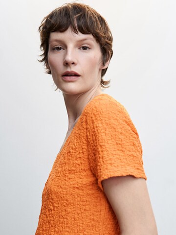 MANGO Blouse 'FIDELA' in Oranje