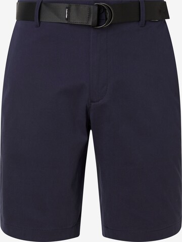 Calvin Klein Regular Pants in Blue: front