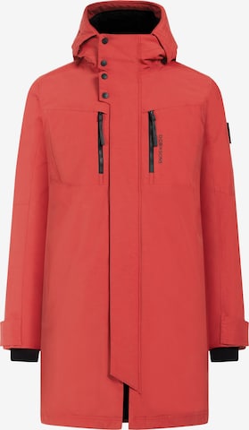 Didriksons Winterparka 'DEXTER' in Rot: Vorderseite
