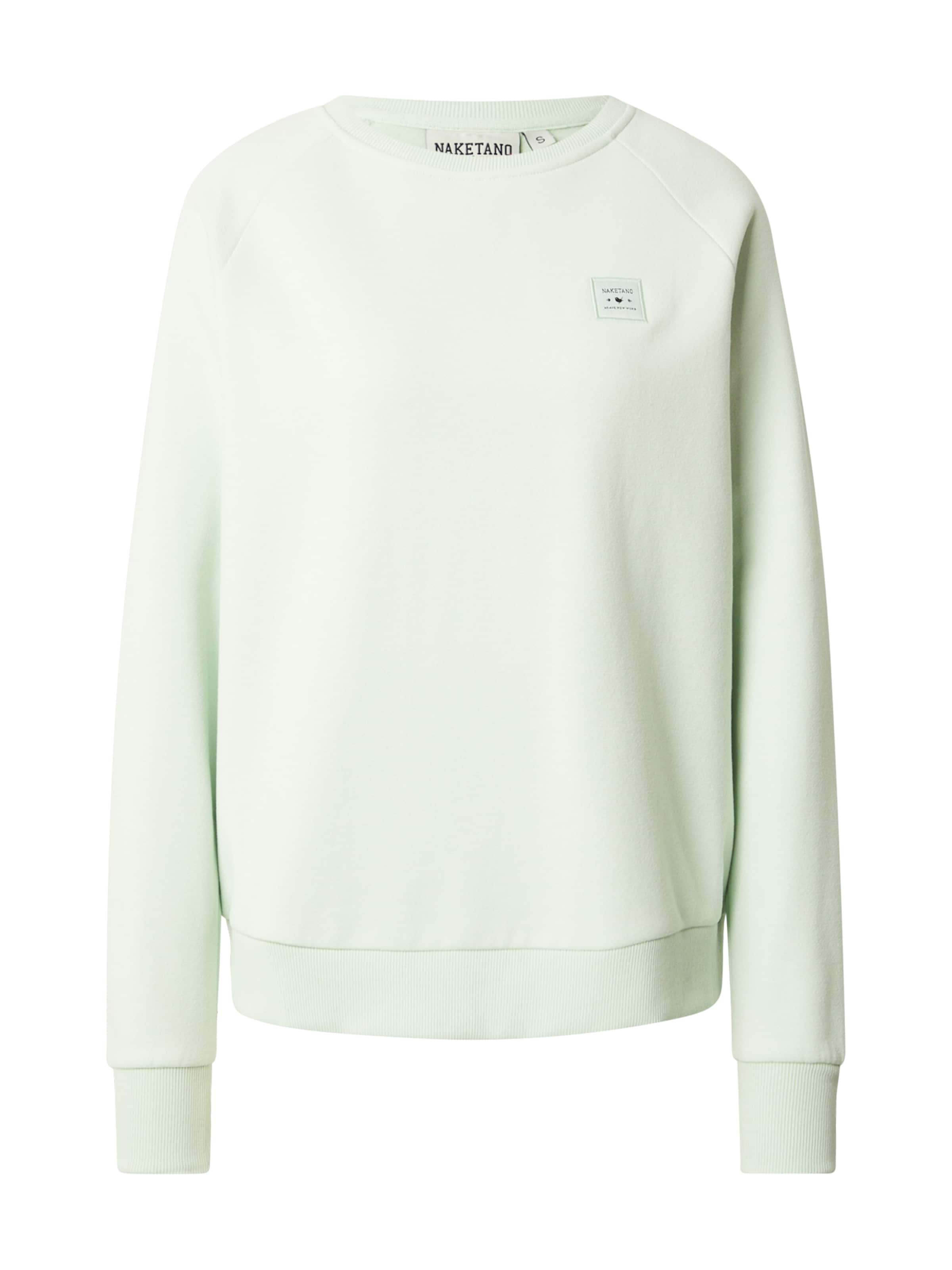 naketano Sweatshirt in Groen: voorkant
