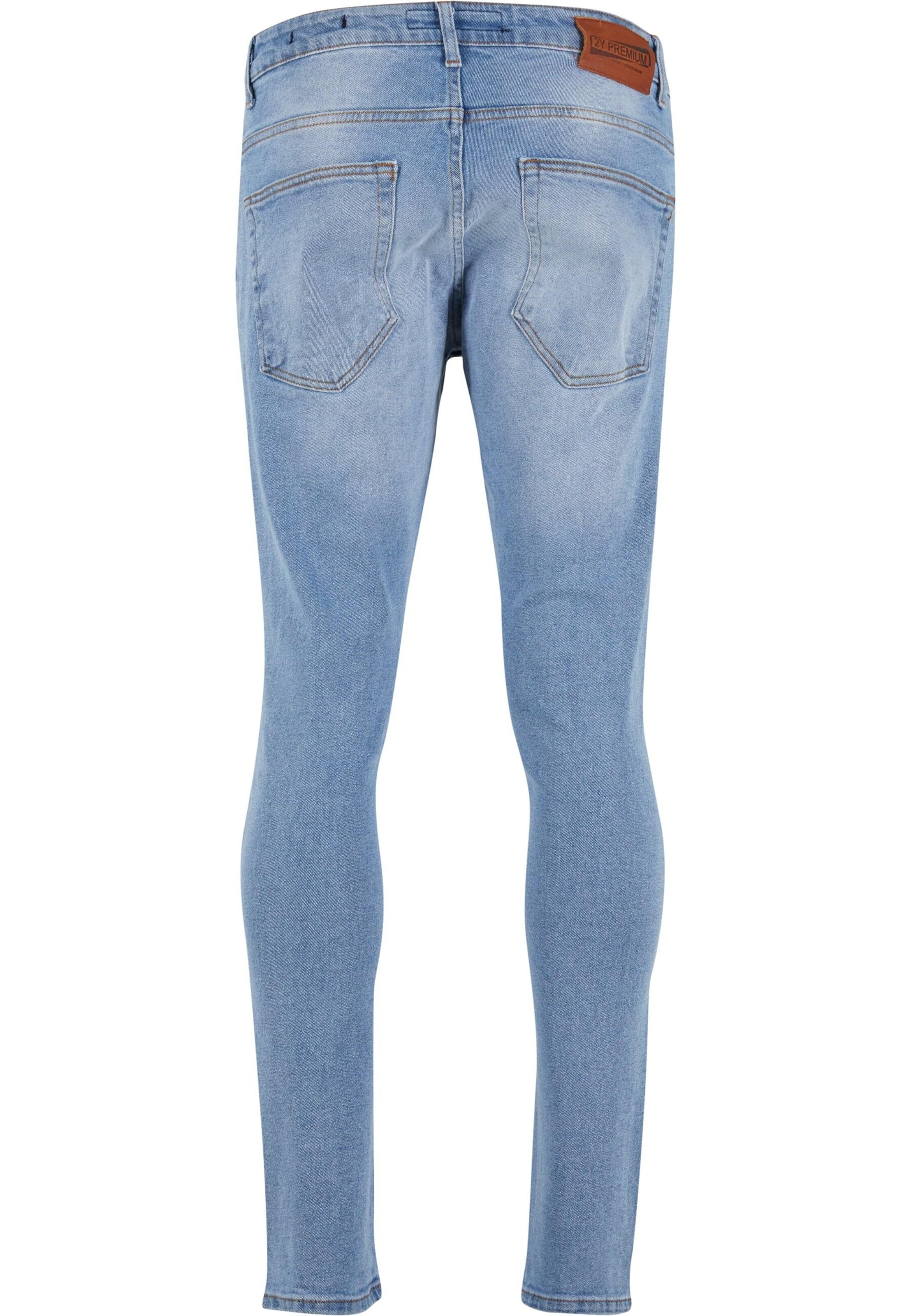 2Y Premium Skinny Jeans in Blue