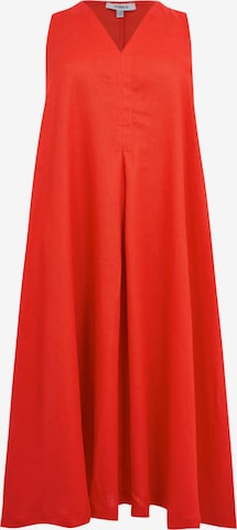 YOEK Jurk in Rood: voorkant