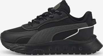 PUMA Sneakers 'Wild Rider' in Black: front