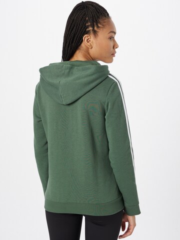 Giacca di felpa sportiva 'Essentials Fleece 3-Stripes' di ADIDAS SPORTSWEAR in verde