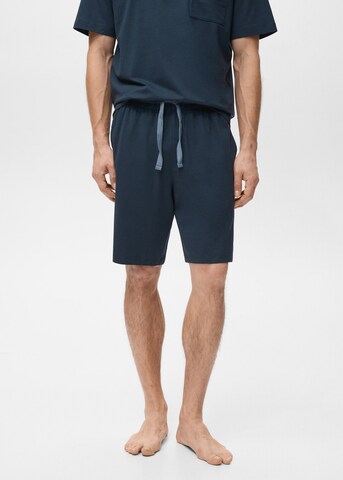 MANGO MAN Short Pajamas in Blue