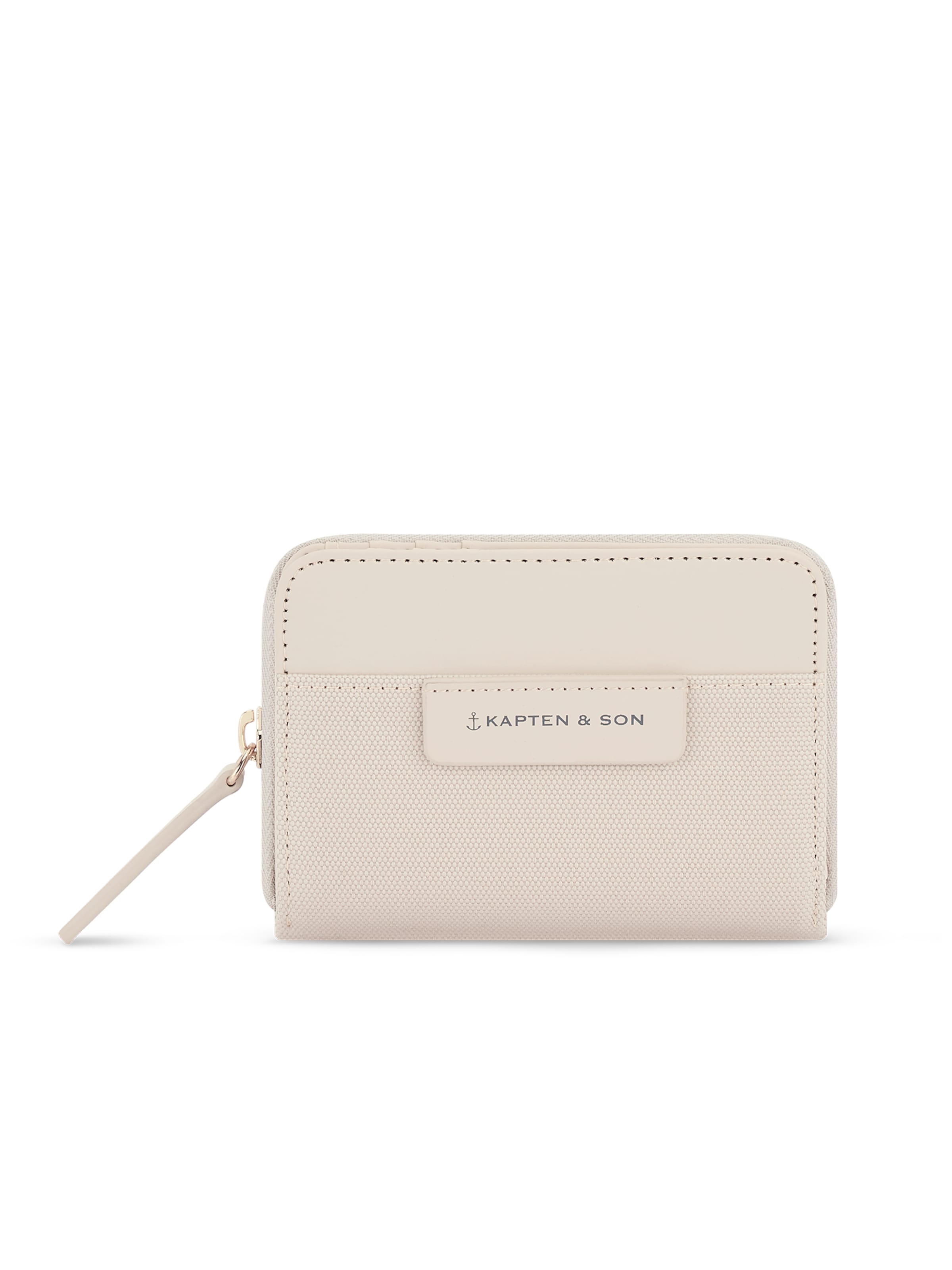 Kapten & Son Peněženka 'Bergen Pro' – béžová: přední strana