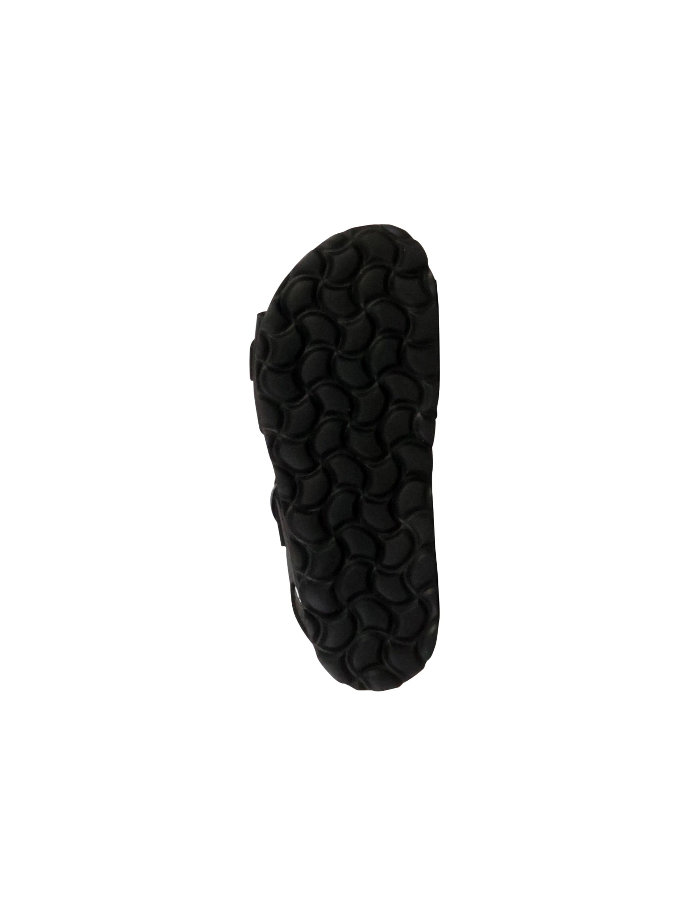 Chaussure basse 'Leder-Pantoletten für Kinder' The Divine Factory en noir